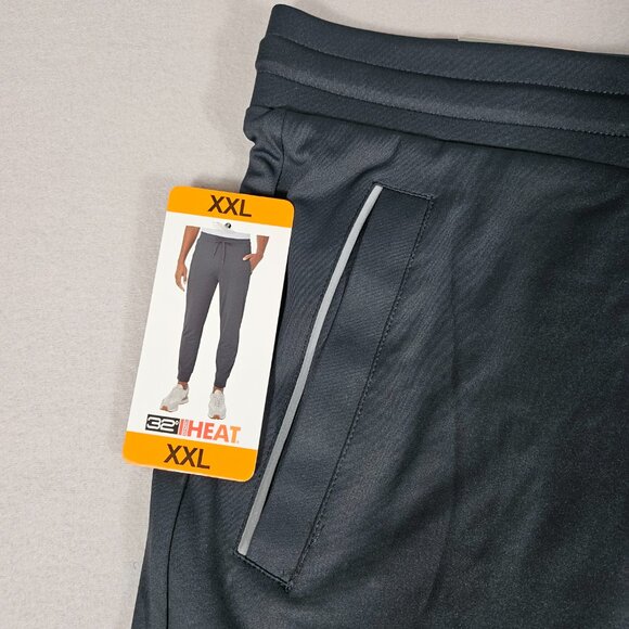 32 Degrees Pants Mens XXL Gray HEAT Performance Jogger Sweat Pants NWT - Picture 5 of 10